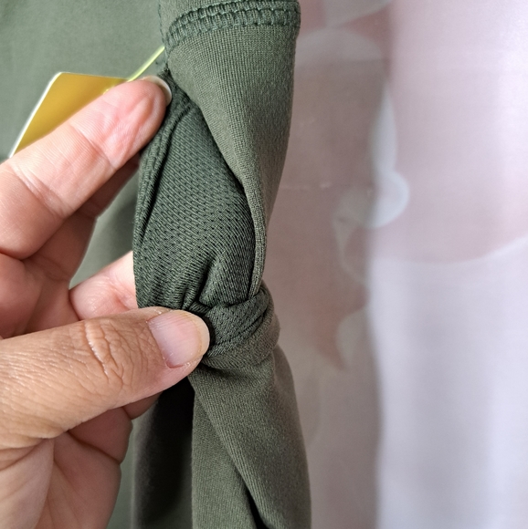 NWT All In Motion Simplicity Twist High Rise Leggings in Olive Green - Picture 7 of 11